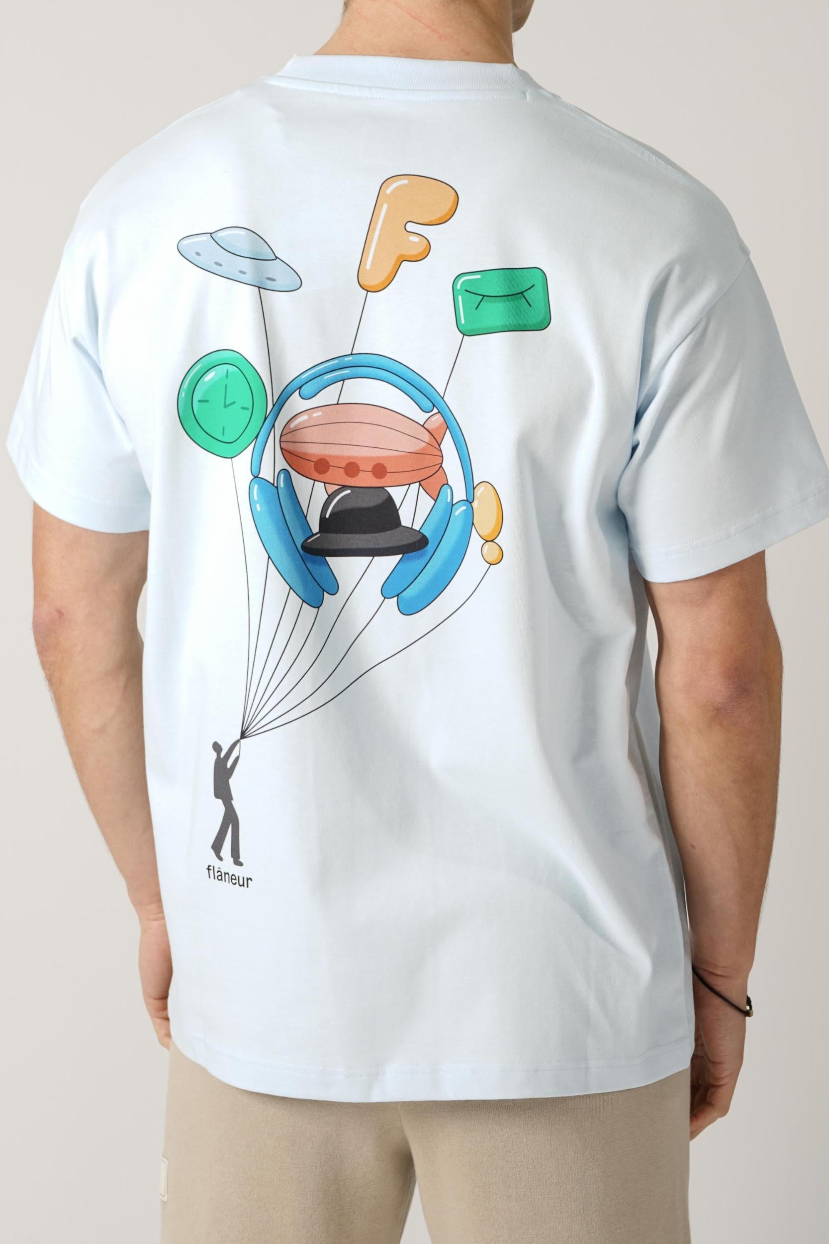 Flaneur Inflatables T-Shirt Light Blue