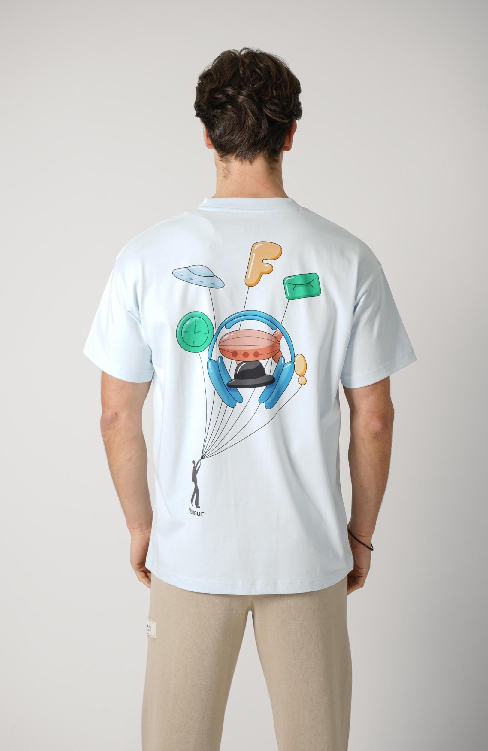 Flaneur Inflatables T-Shirt Light Blue