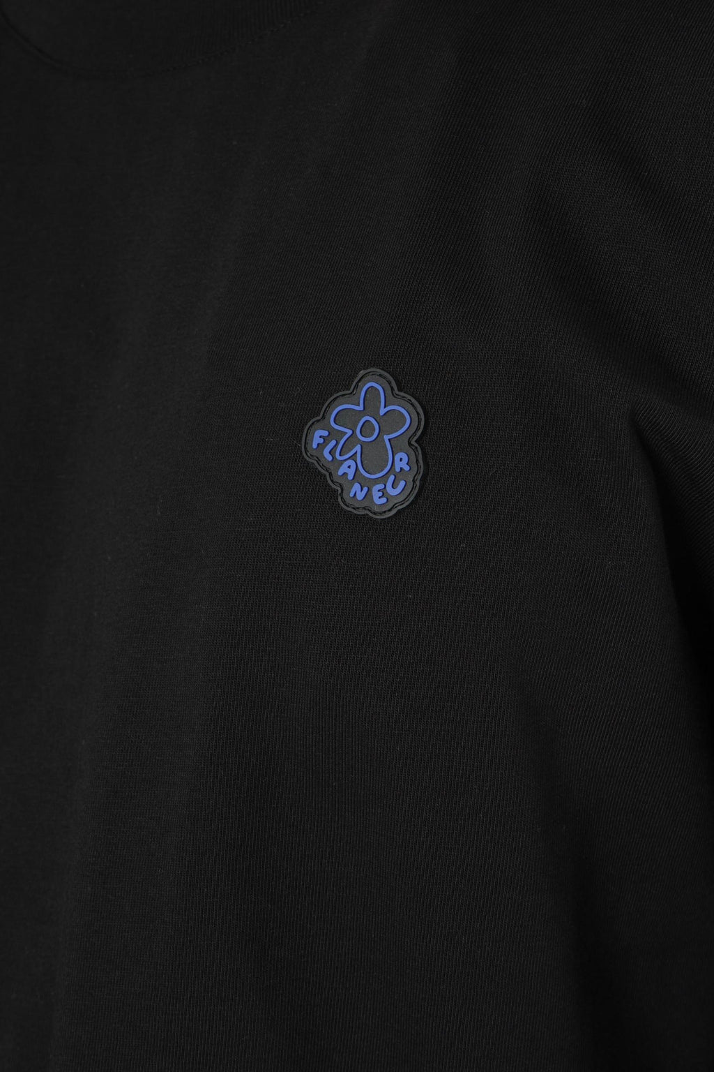 Flaneur Rubber Blossom T-Shirt Black