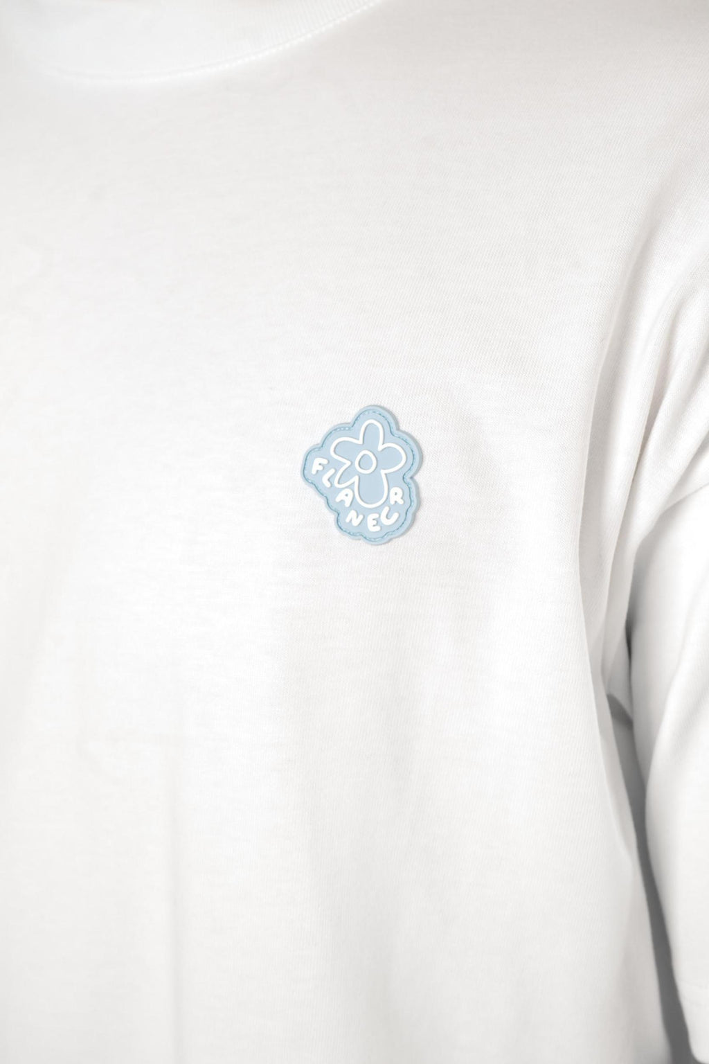 Flaneur Rubber Blossom T-Shirt White