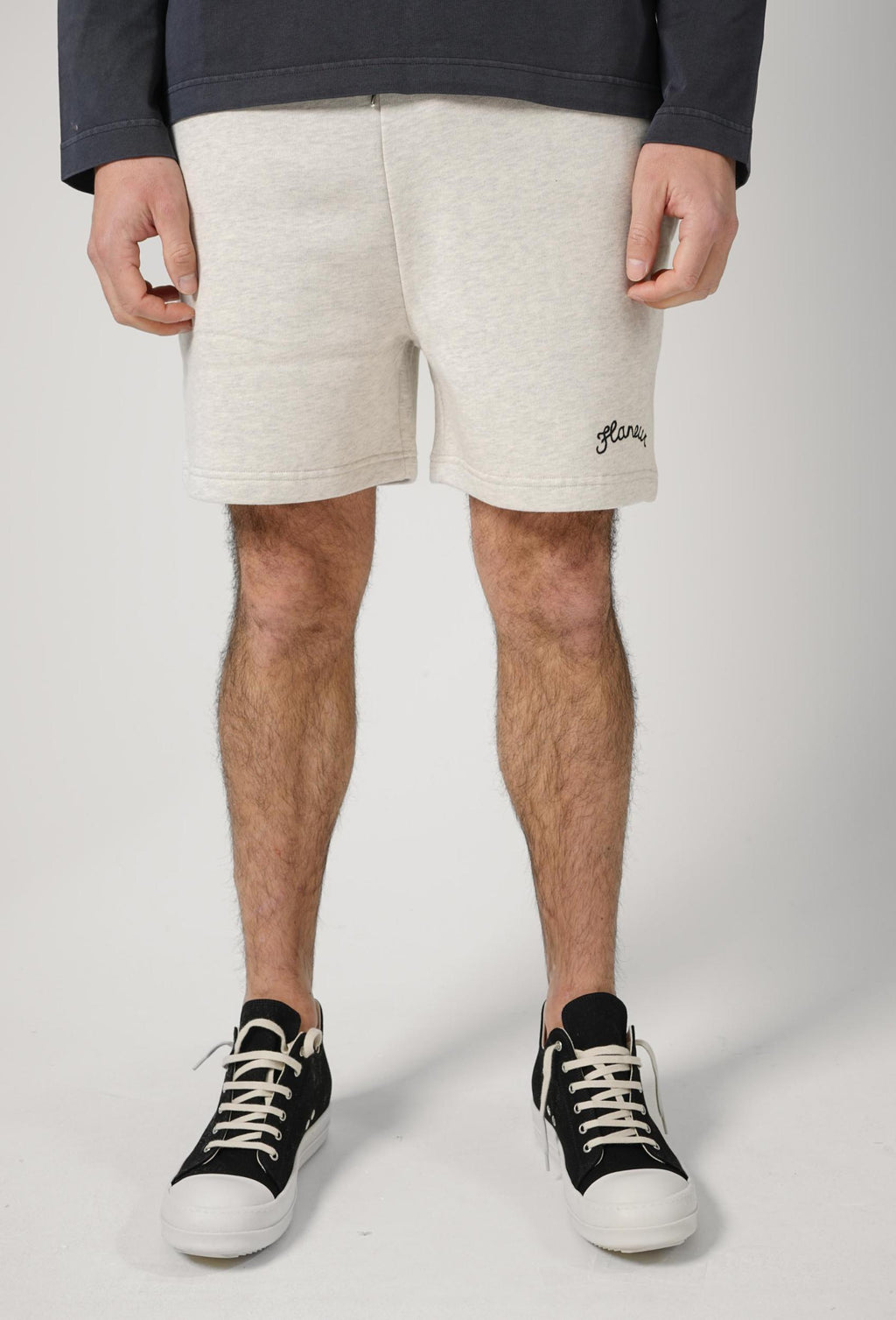 Flaneur Signature Shorts Light Heather Grey