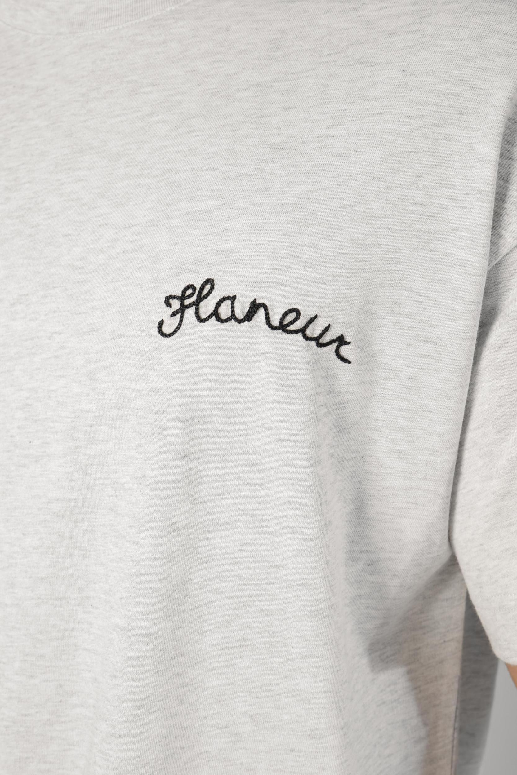 Flaneur Signature T-Shirt Grey