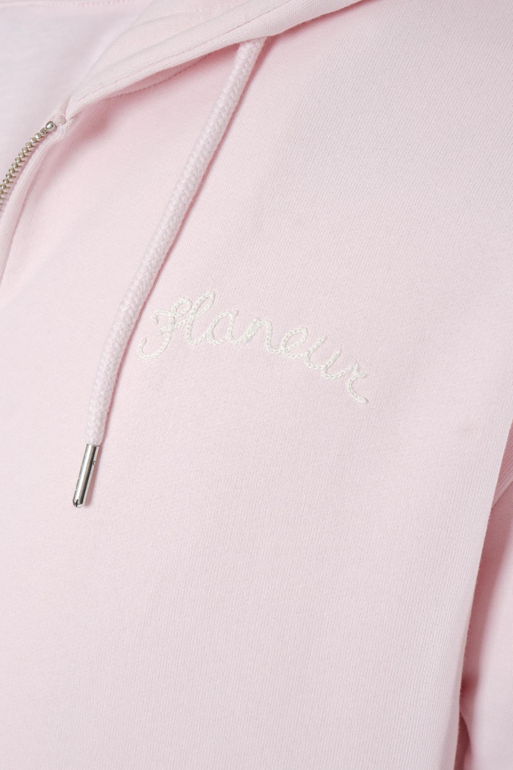 Flaneur Signature Zip-Up Pink