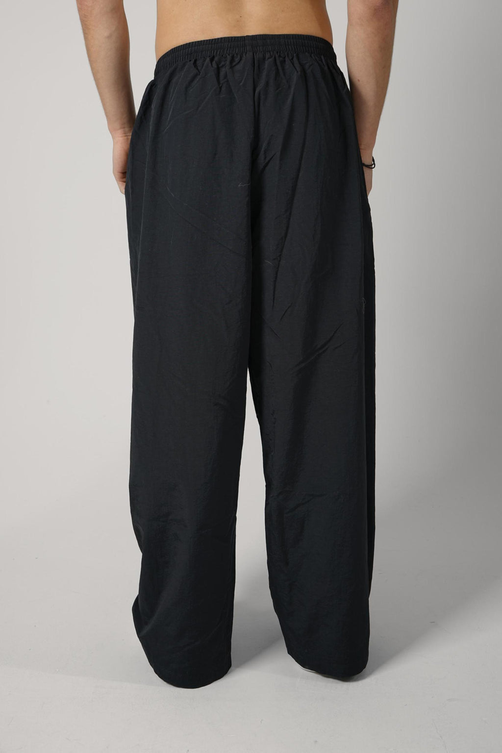 Flaneur Sound &Amp; Design Oversized Track Pants Black