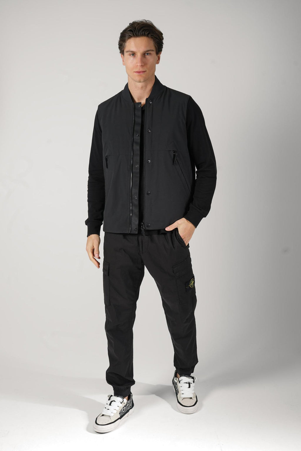 G100003 Stone Island Vest Black
