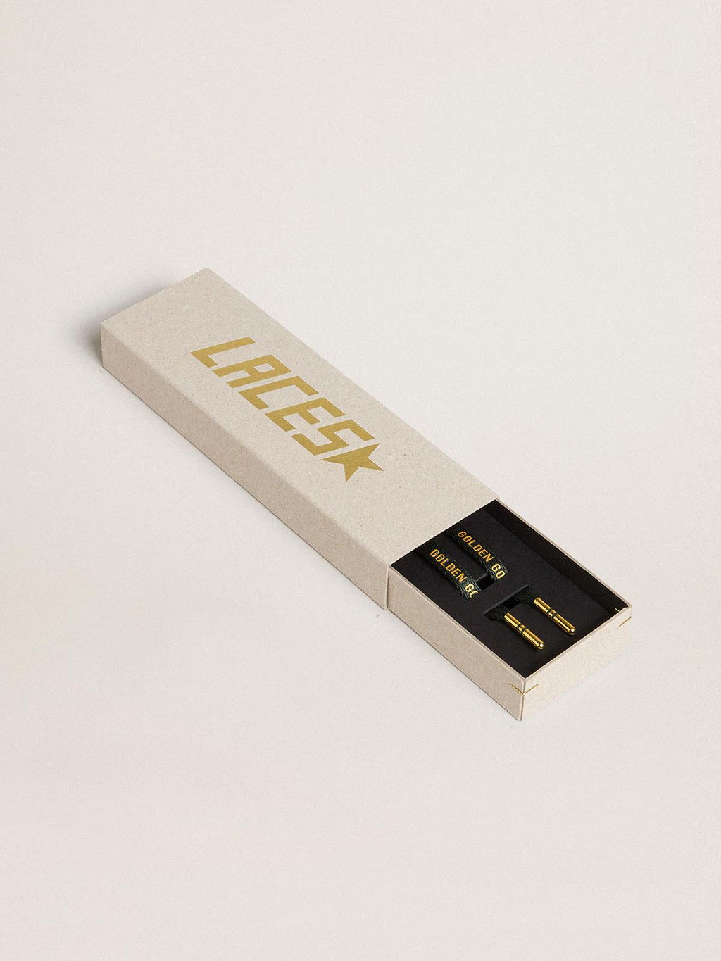 Golden Goose Cotton Laces Dark Green