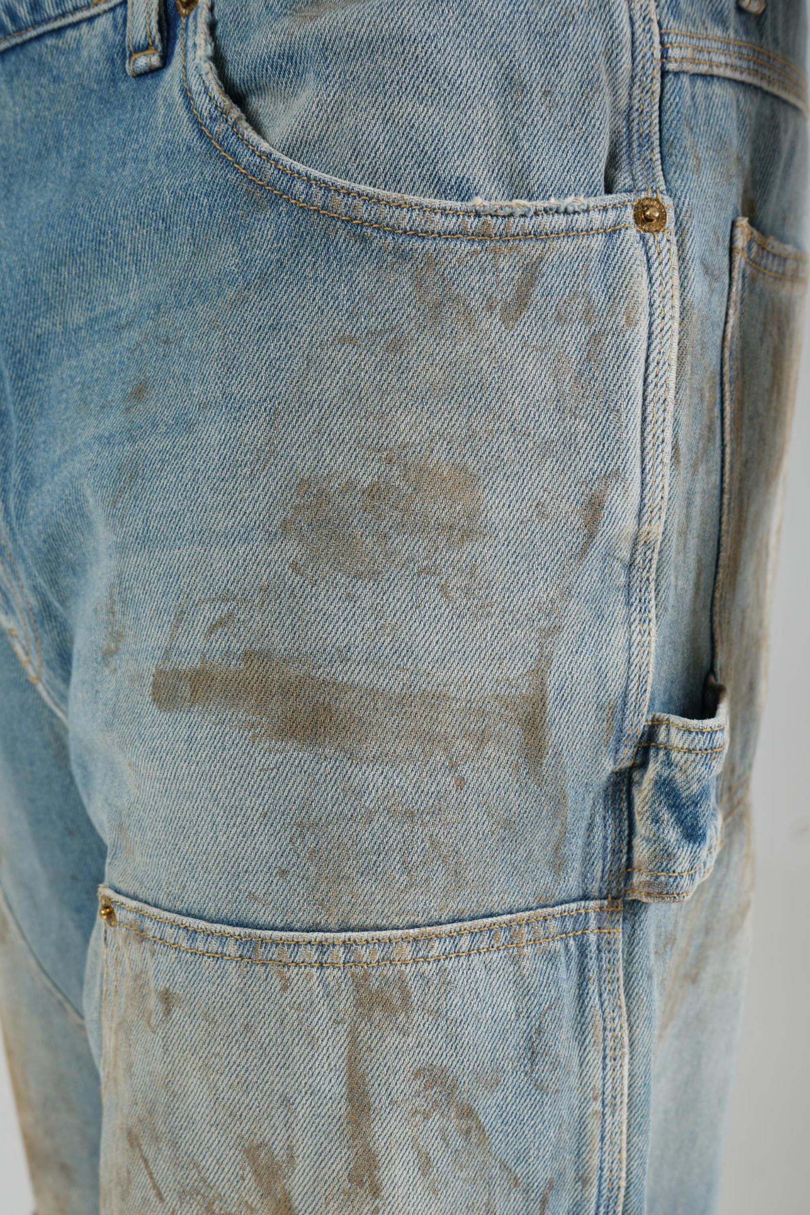 Golden Goose Marley Painter Pants Light Blue