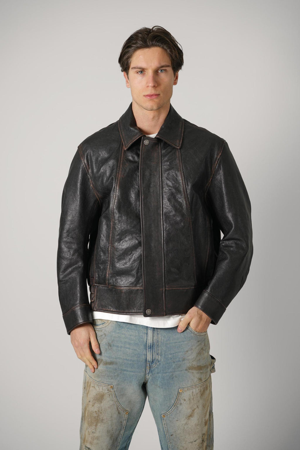 Golden Goose Prince Bomber Jacket Port Royale