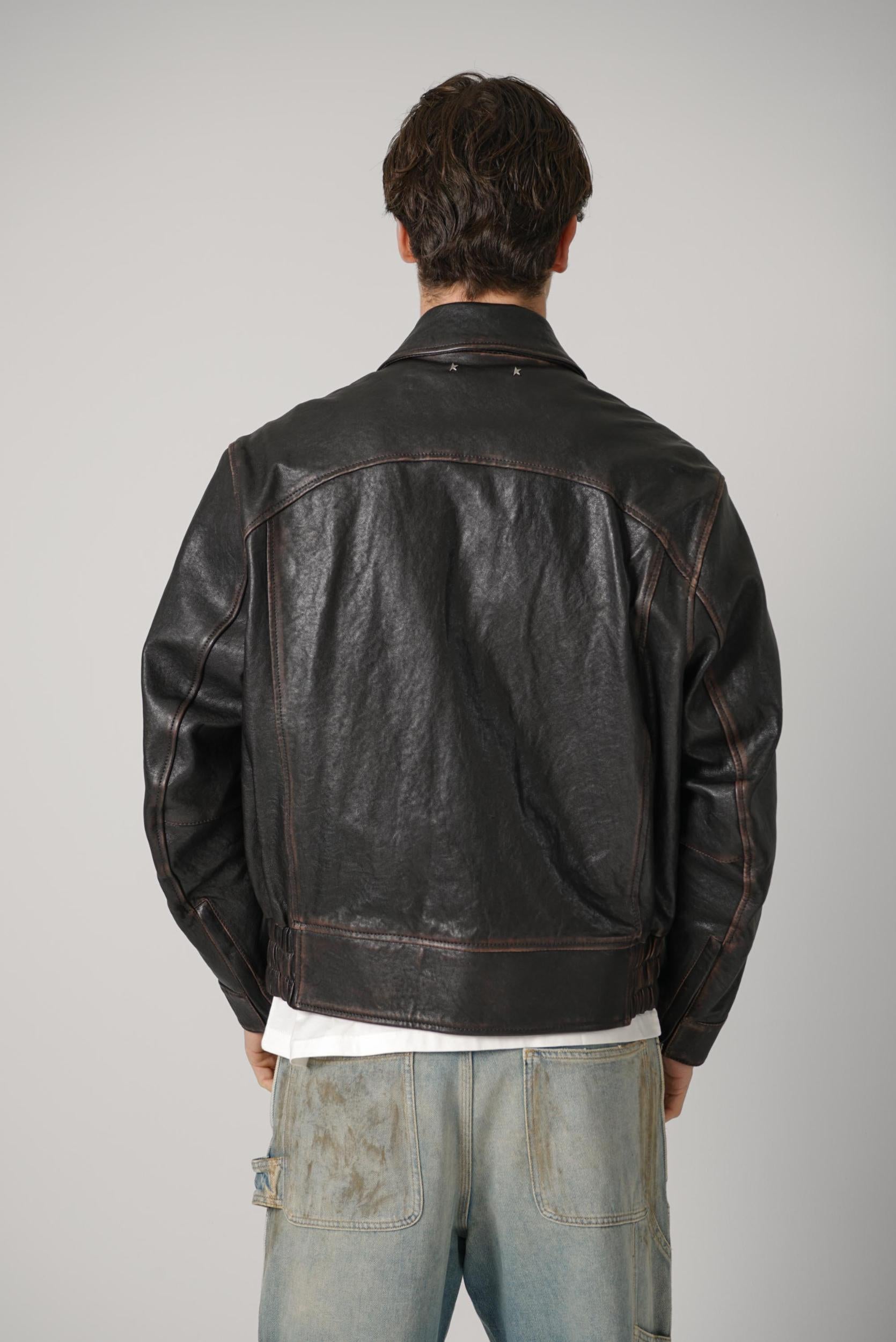 Golden Goose Prince Bomber Jacket Port Royale