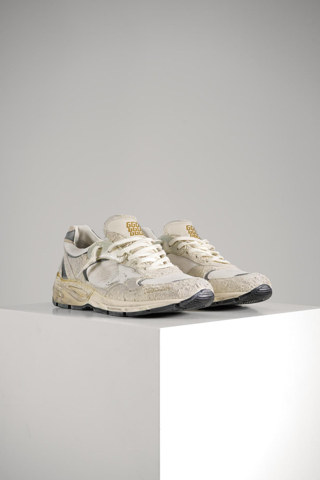 Golden Goose Running Dad New White/Silver