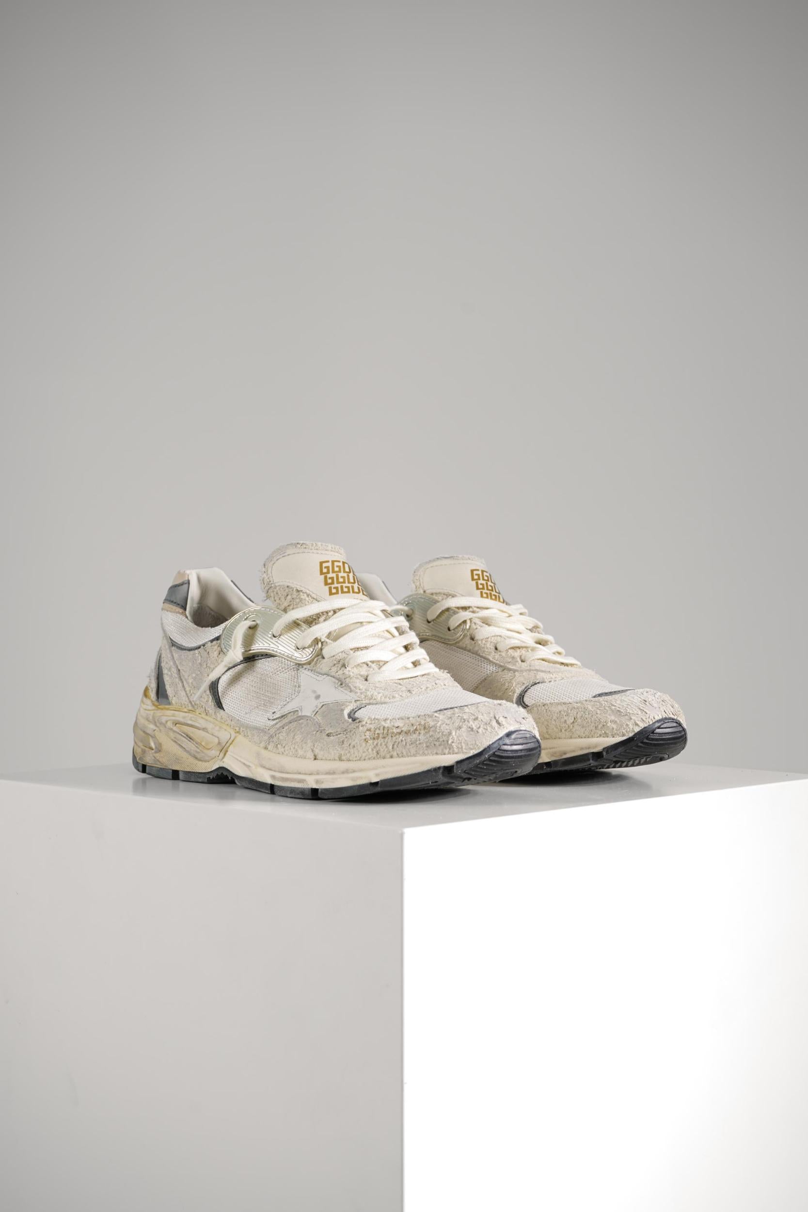 Golden Goose Running Dad New White/Silver