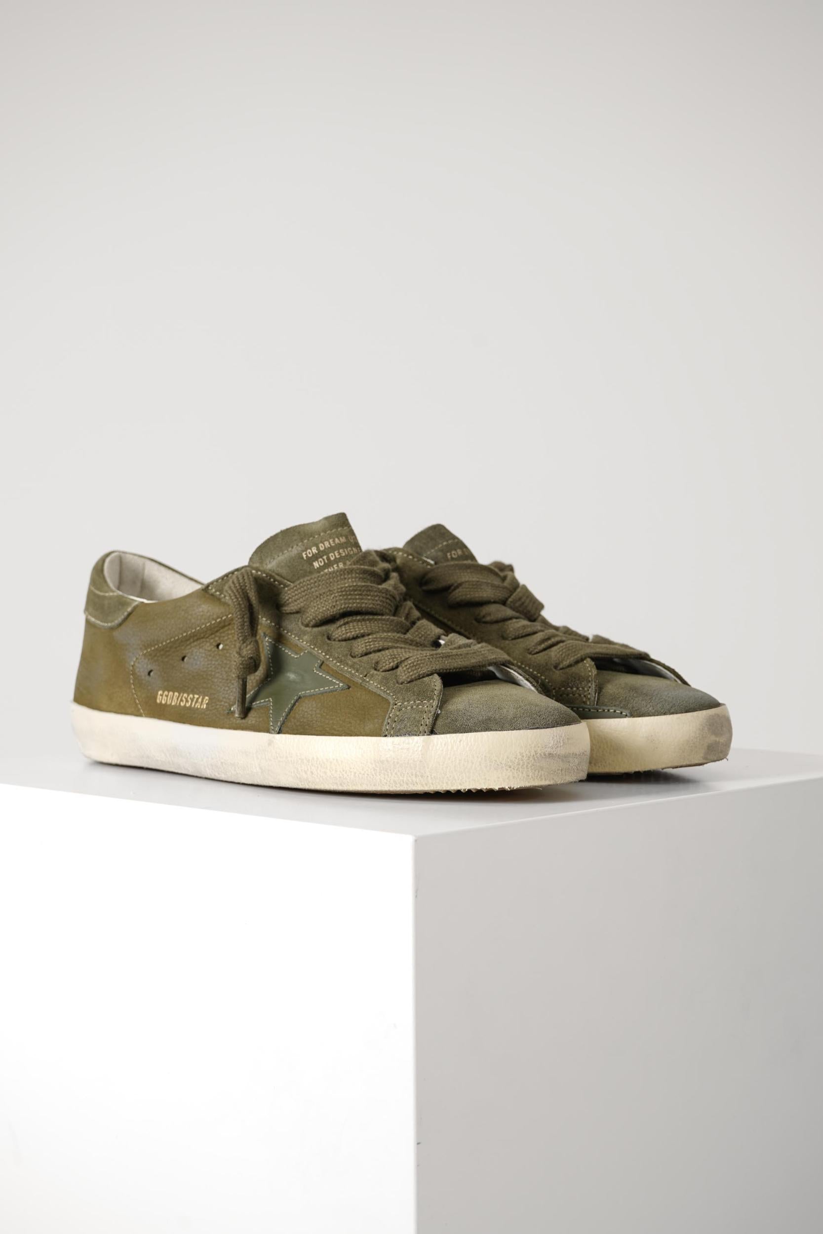 Golden Goose Super-Star Classic Dark Green