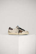 Golden Goose Super-Star Classic Sneaker With Spur White/Beige/Brown