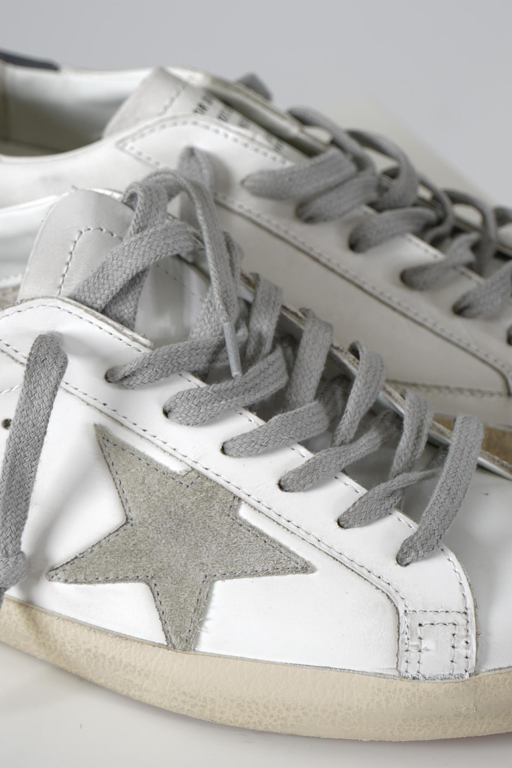Golden Goose Super-Star Classic With Spur White Ice/Dark Grey