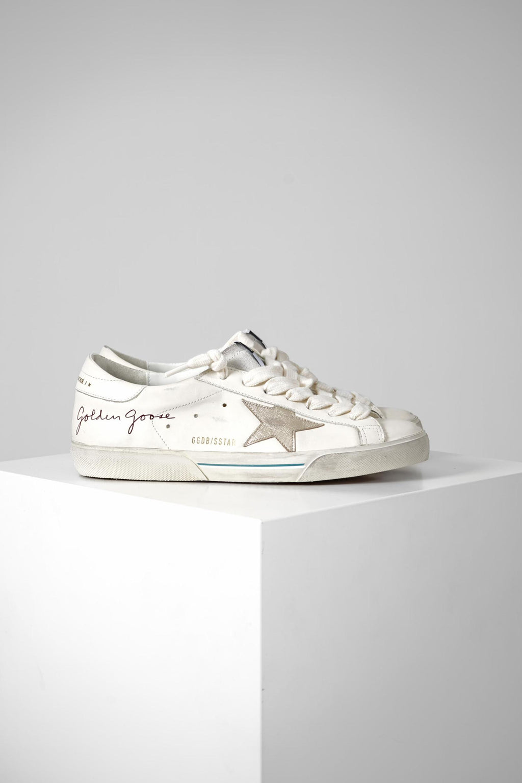 Golden Goose Super Star Half Foxing Front White/ Platinum