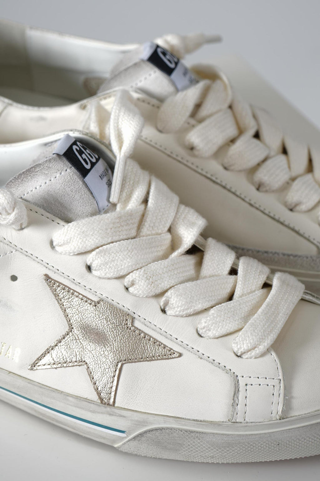 Golden Goose Super Star Half Foxing Front White/ Platinum