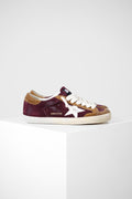 Golden Goose Super-Star Penstar Bordeaux/White/Brown