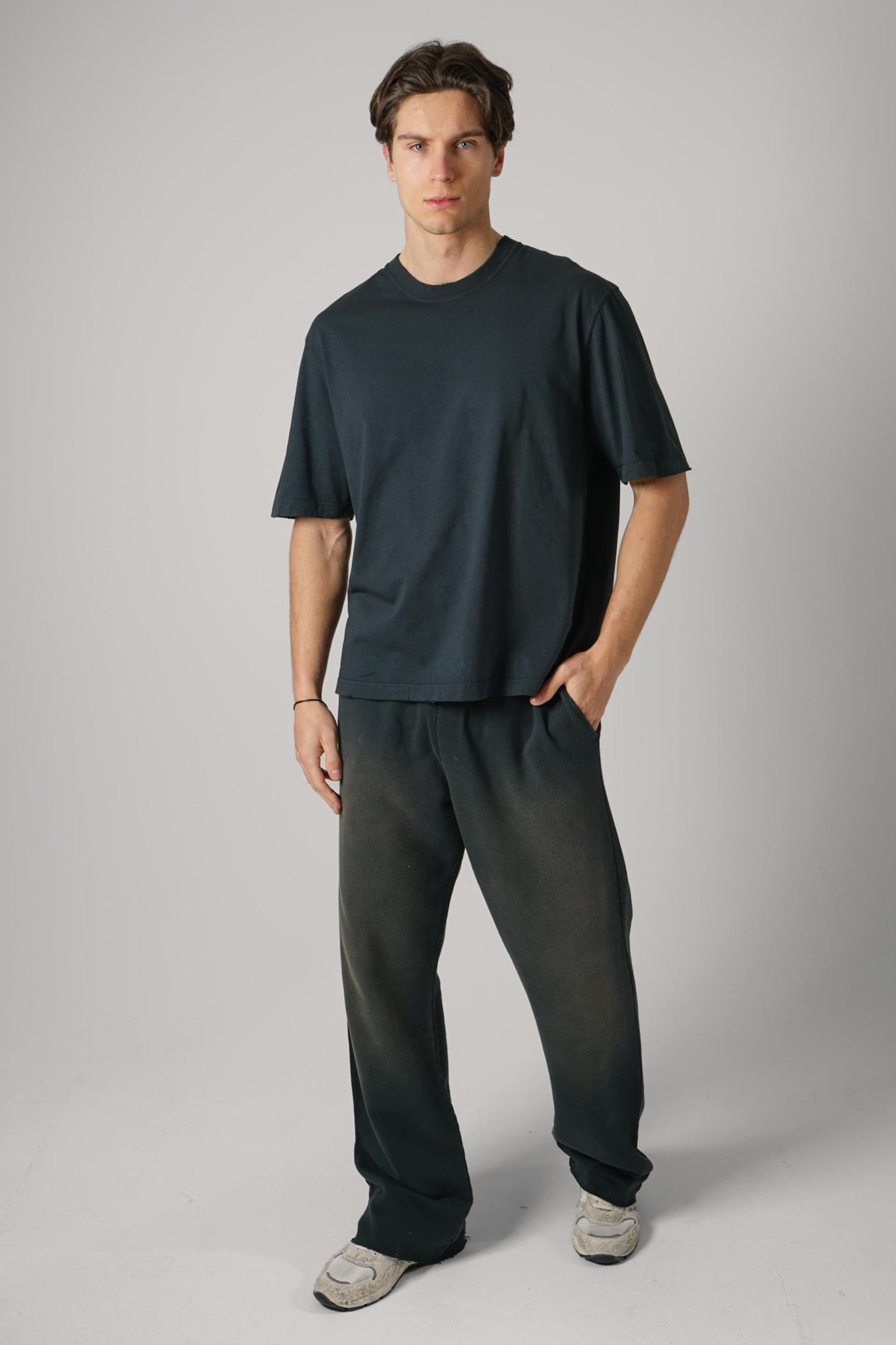 Golden Goose Unisex Fit T Shirt Washed Black