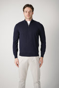 Gran Sasso Half-Zip  Navy