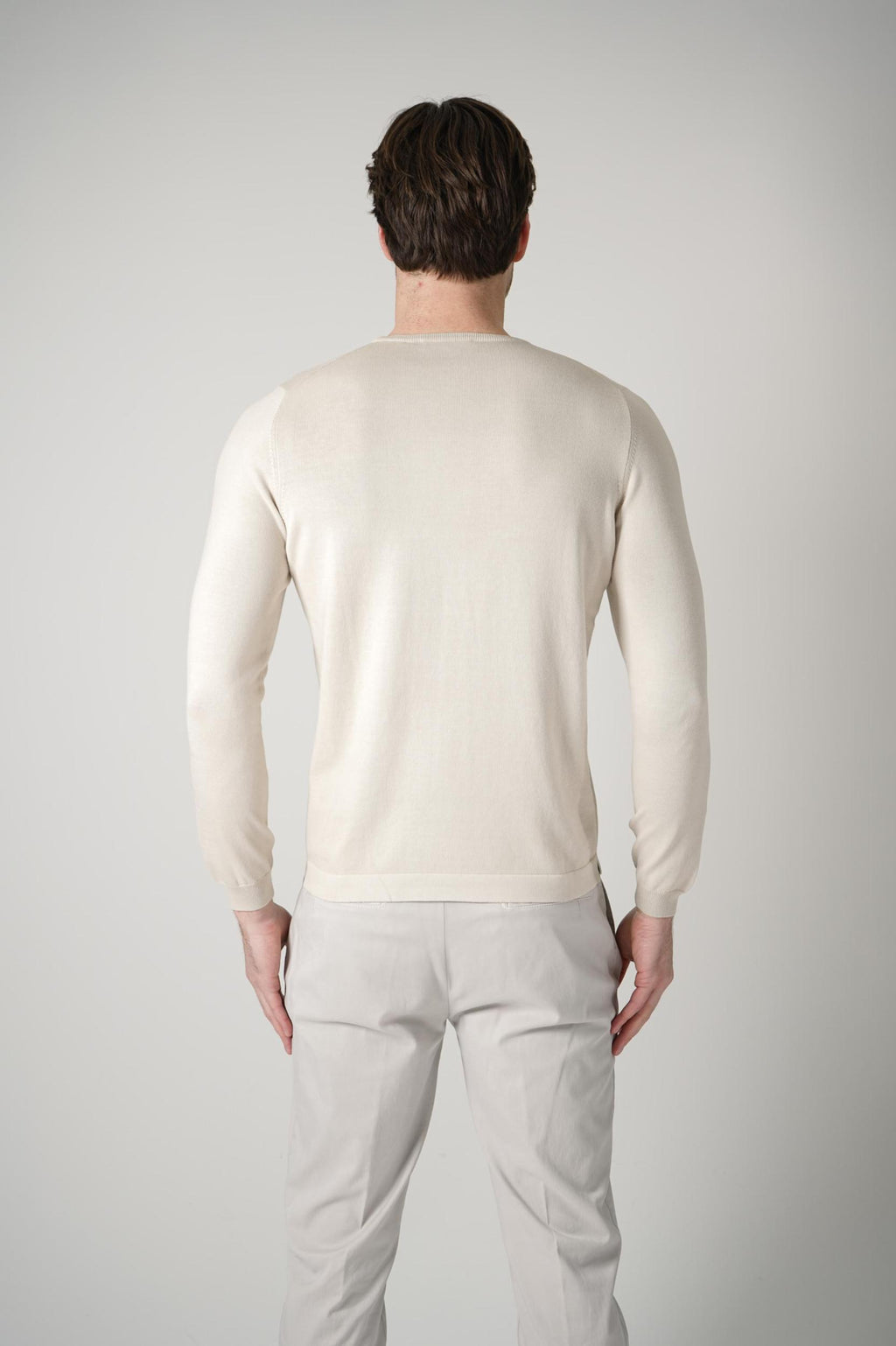 Gran Sasso Paricollo Longsleeve Beige