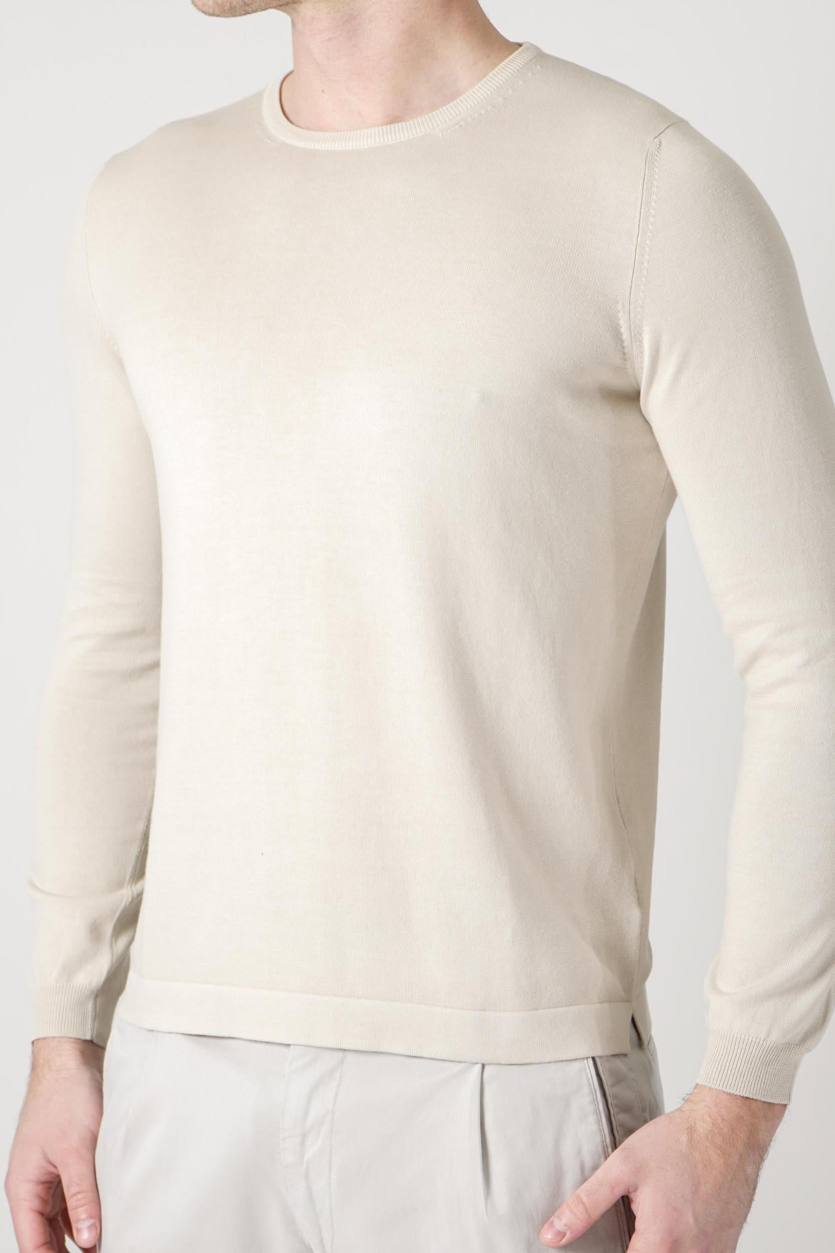 Gran Sasso Paricollo Longsleeve Beige
