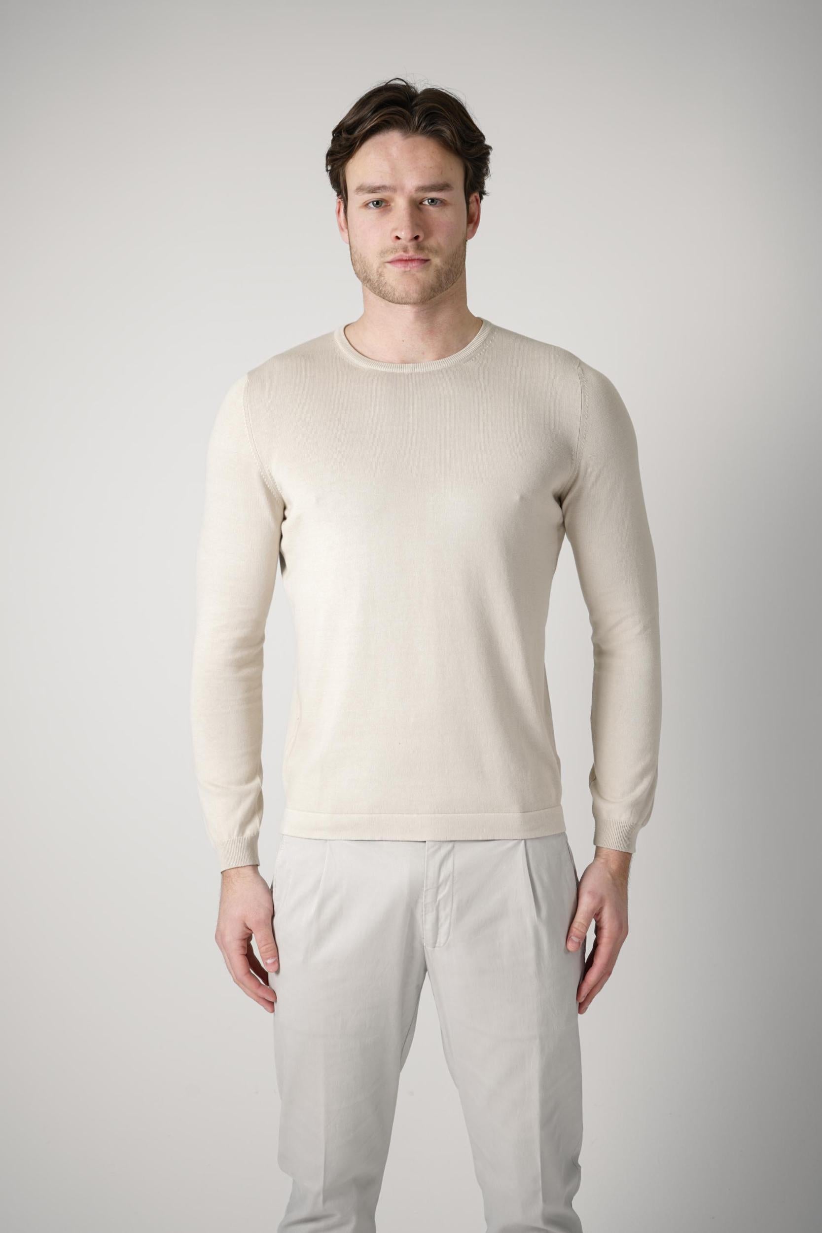 Gran Sasso Paricollo Longsleeve Beige