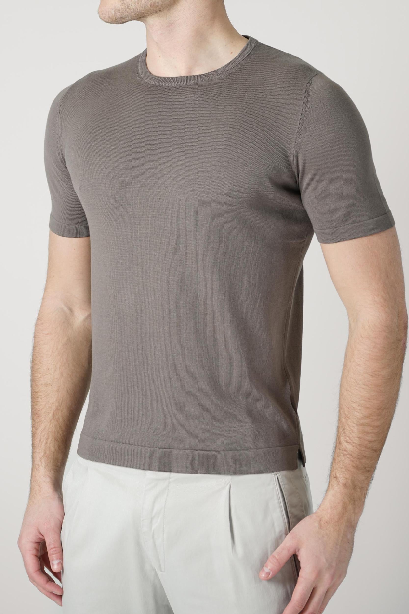Gran Sasso Paricollo Shirt Taupe