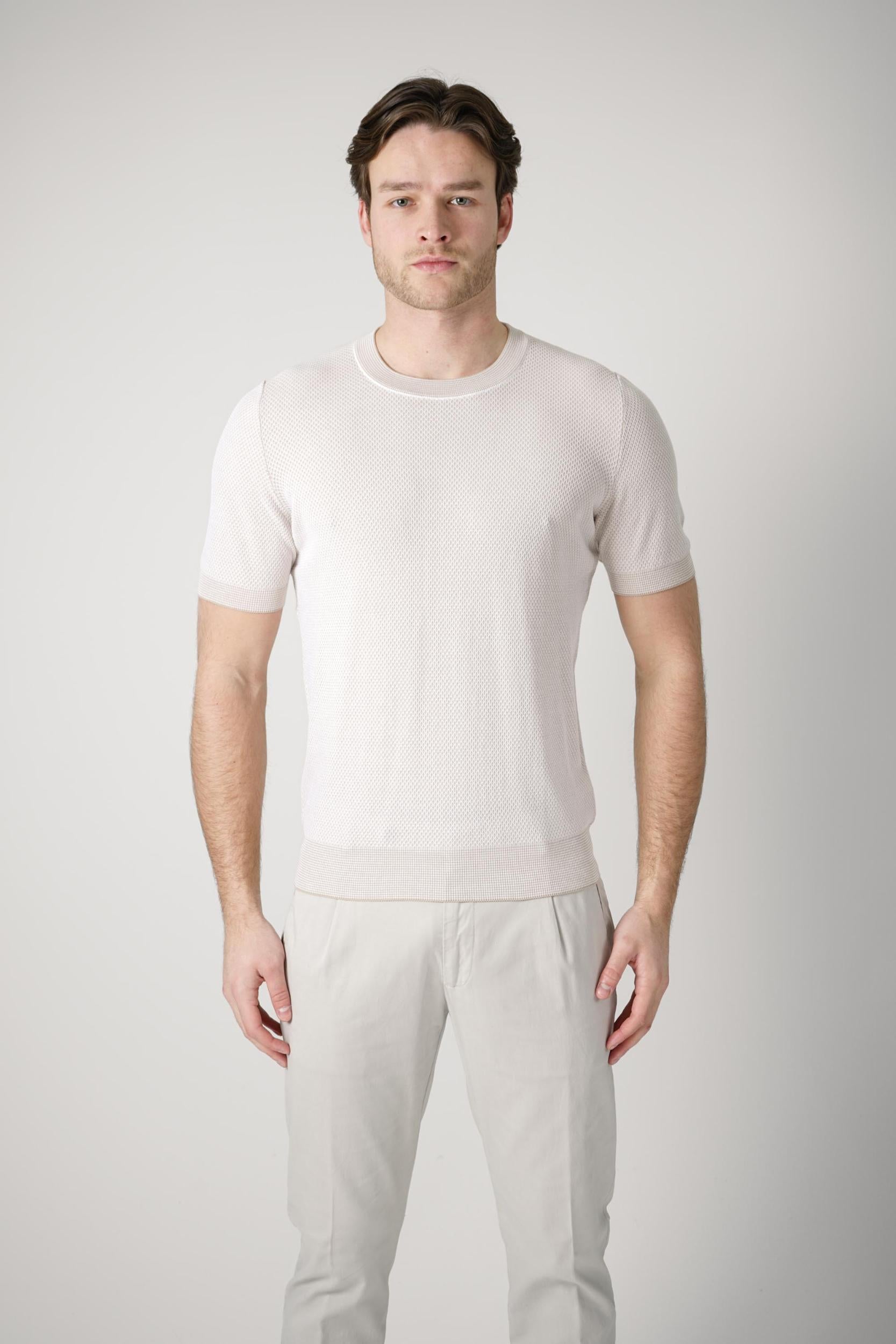Gran Sasso Paricollo T-Shirt Beige