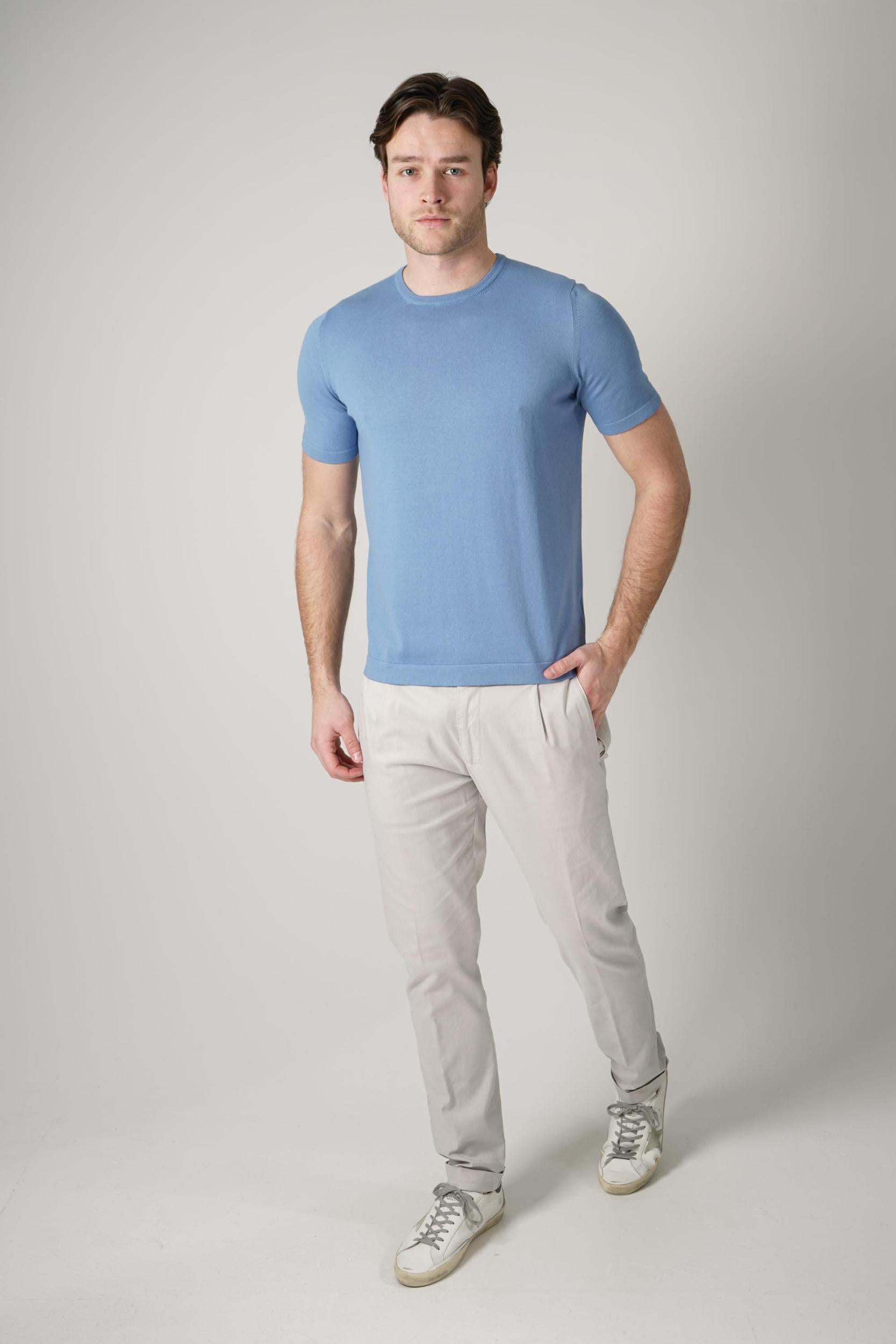 Gran Sasso Paricollo T-Shirt Blue