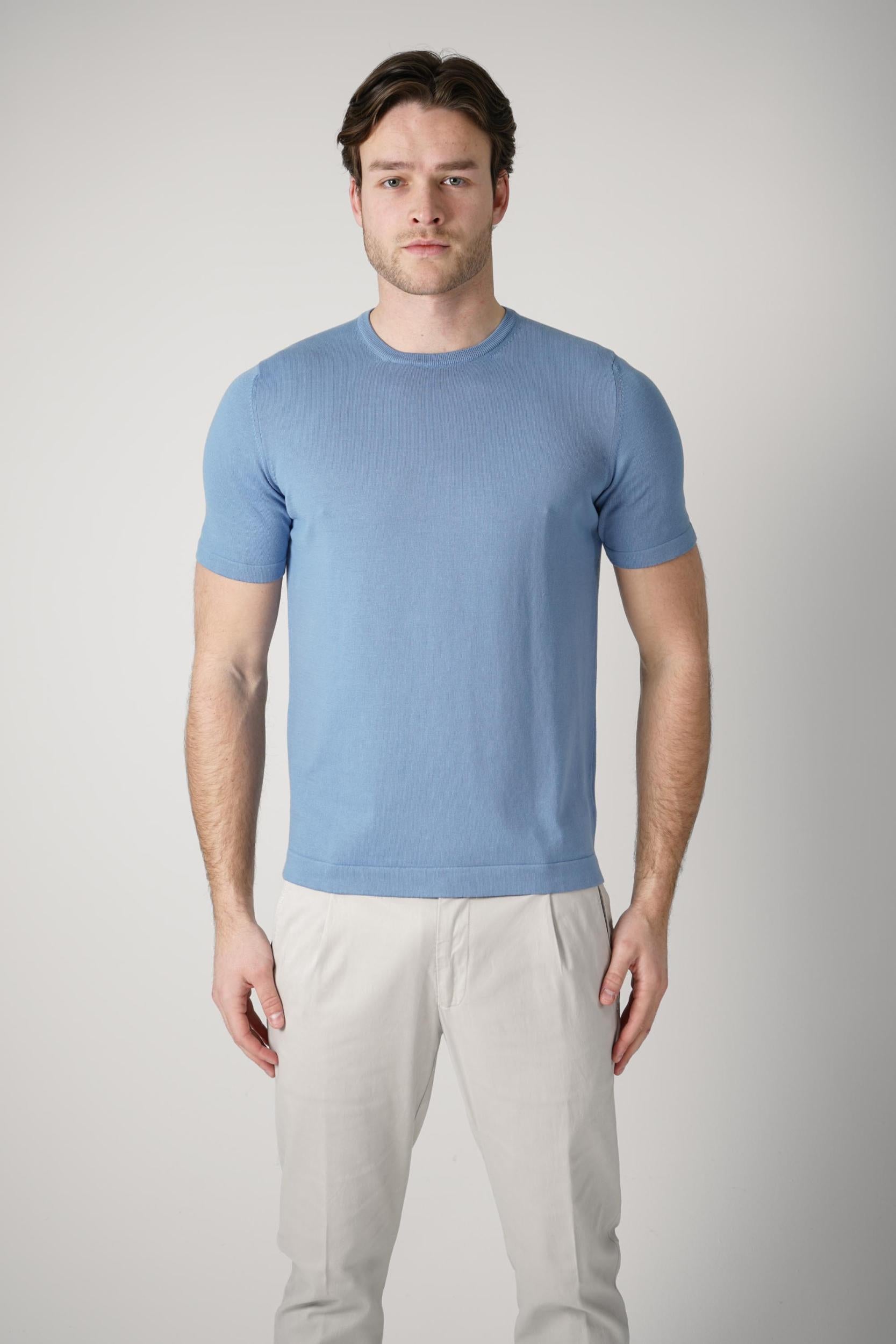 Gran Sasso Paricollo T-Shirt Blue