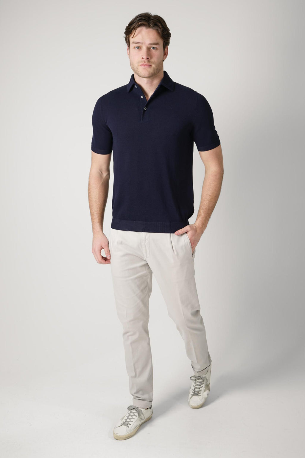 Gran Sasso Polo Navy
