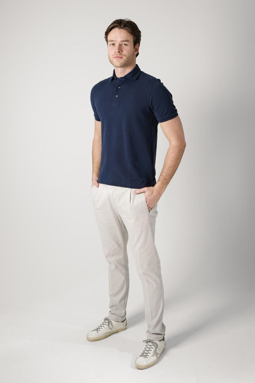 Gran Sasso Polo Navy