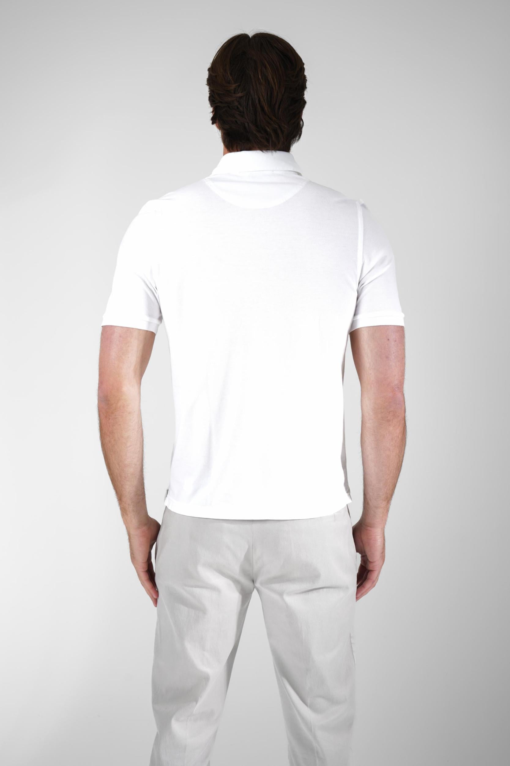 Gran Sasso Polo Shirt White