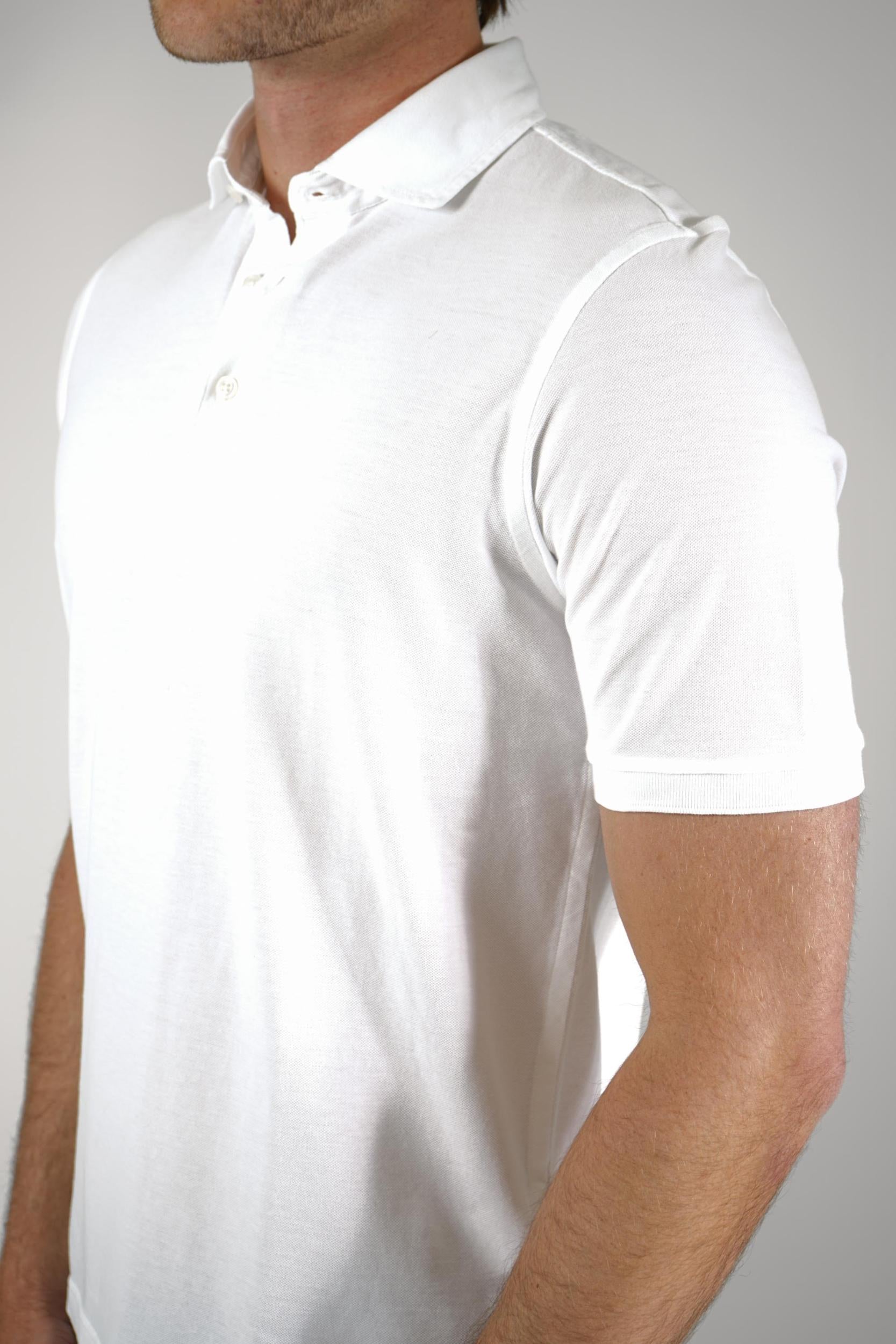 Gran Sasso Polo Shirt White