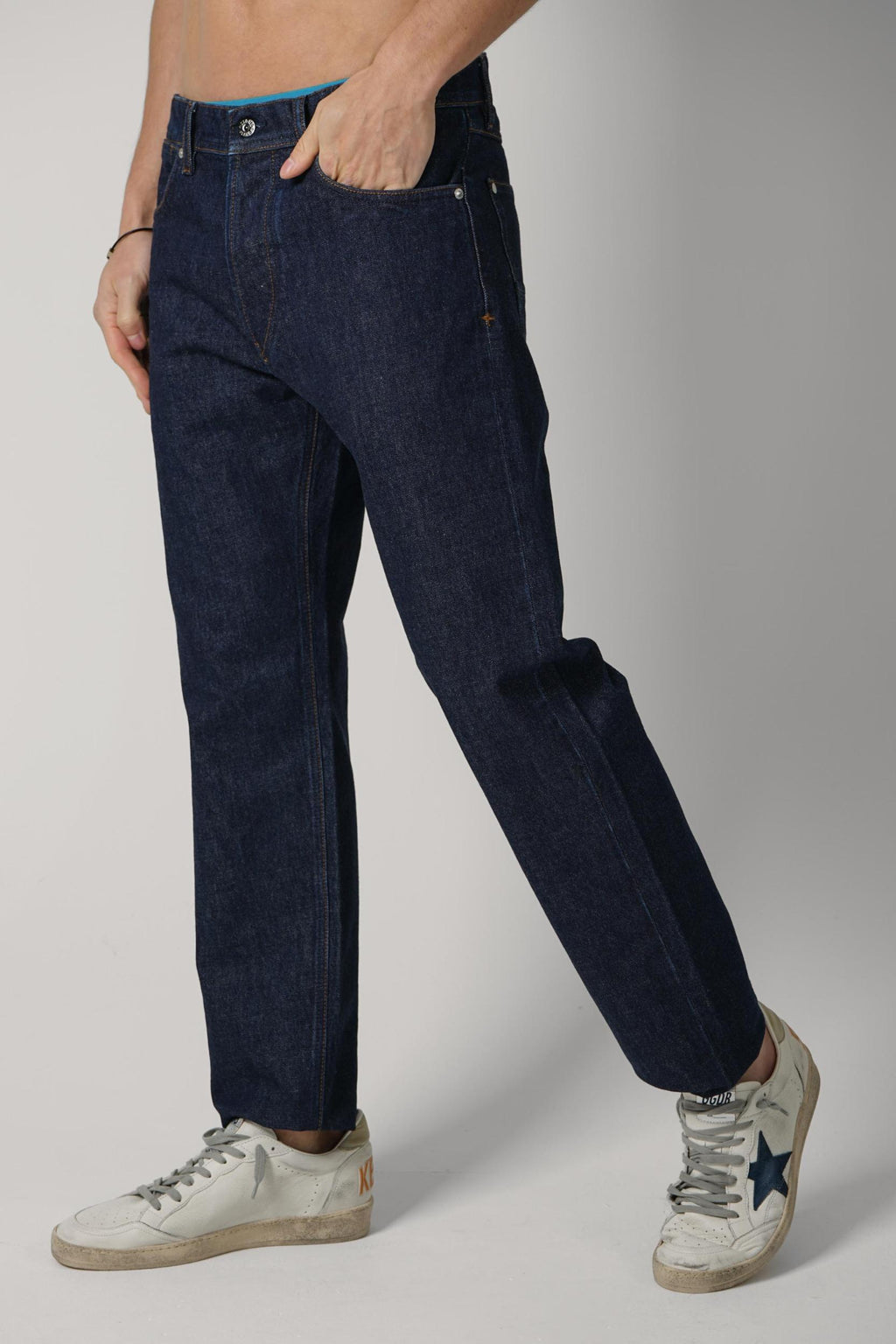 J100005 Stone Island Straight Indigo Denim
