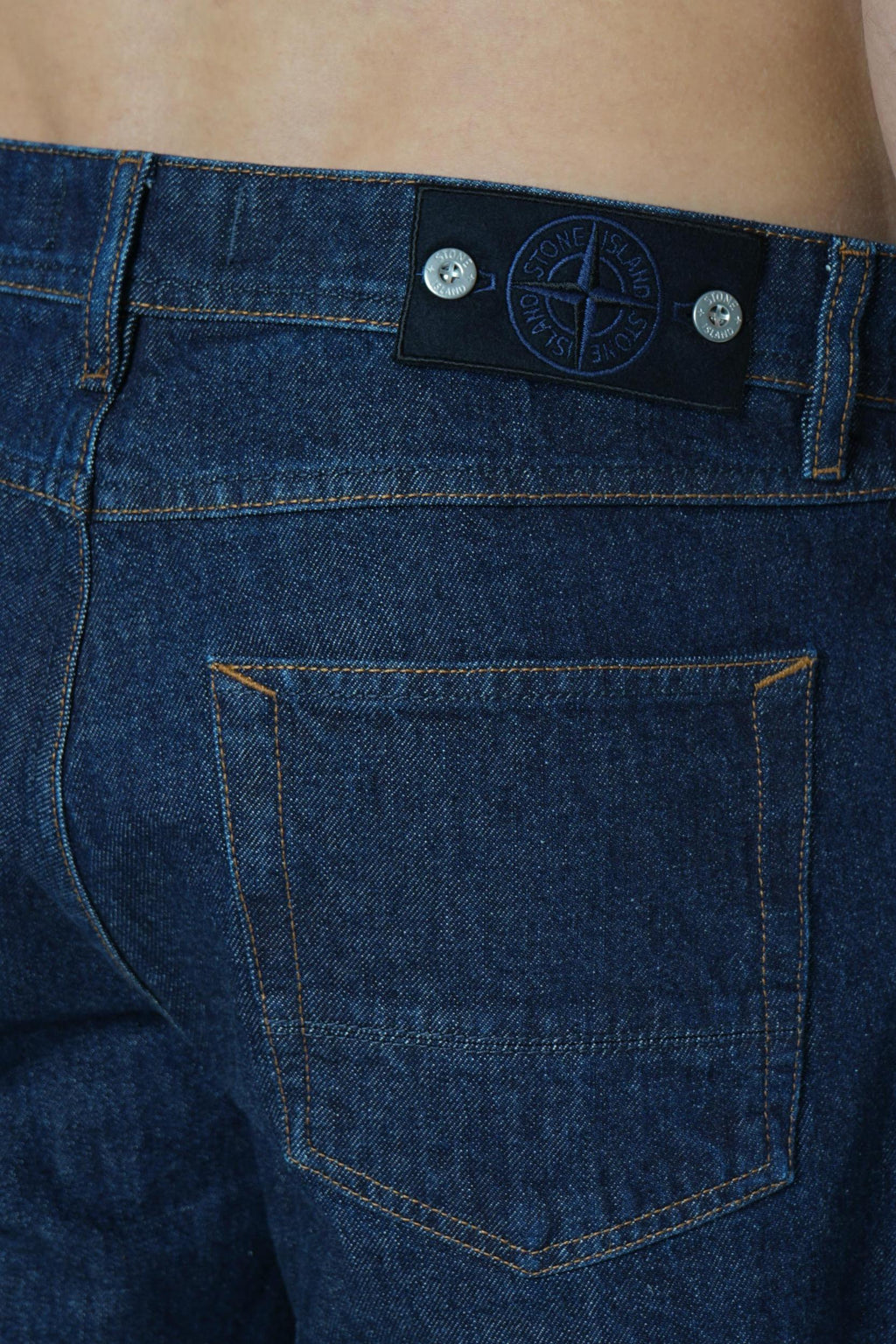 J100005 Stone Island Straight Indigo Denim