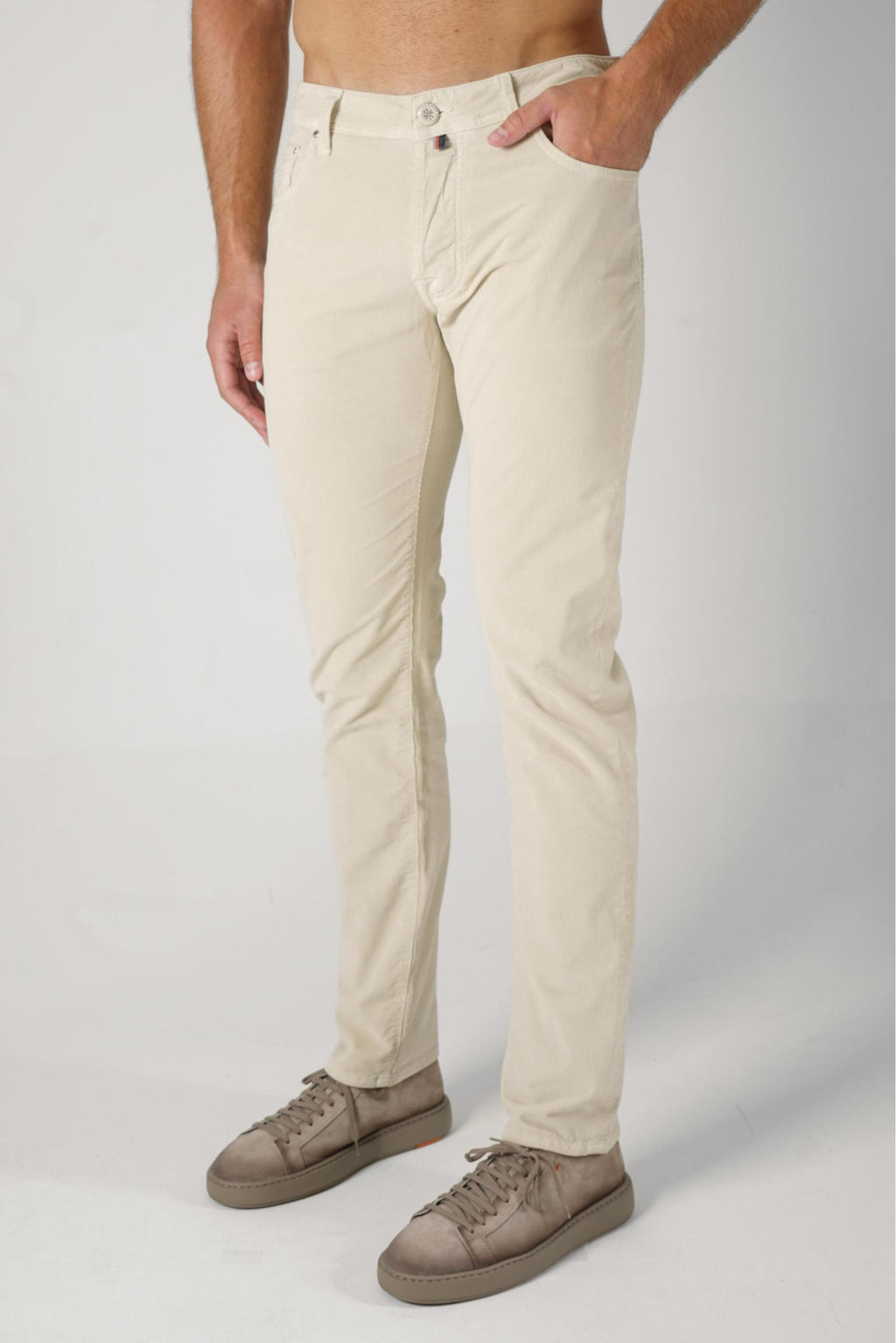Jacob Cohën Bard Pants Beige