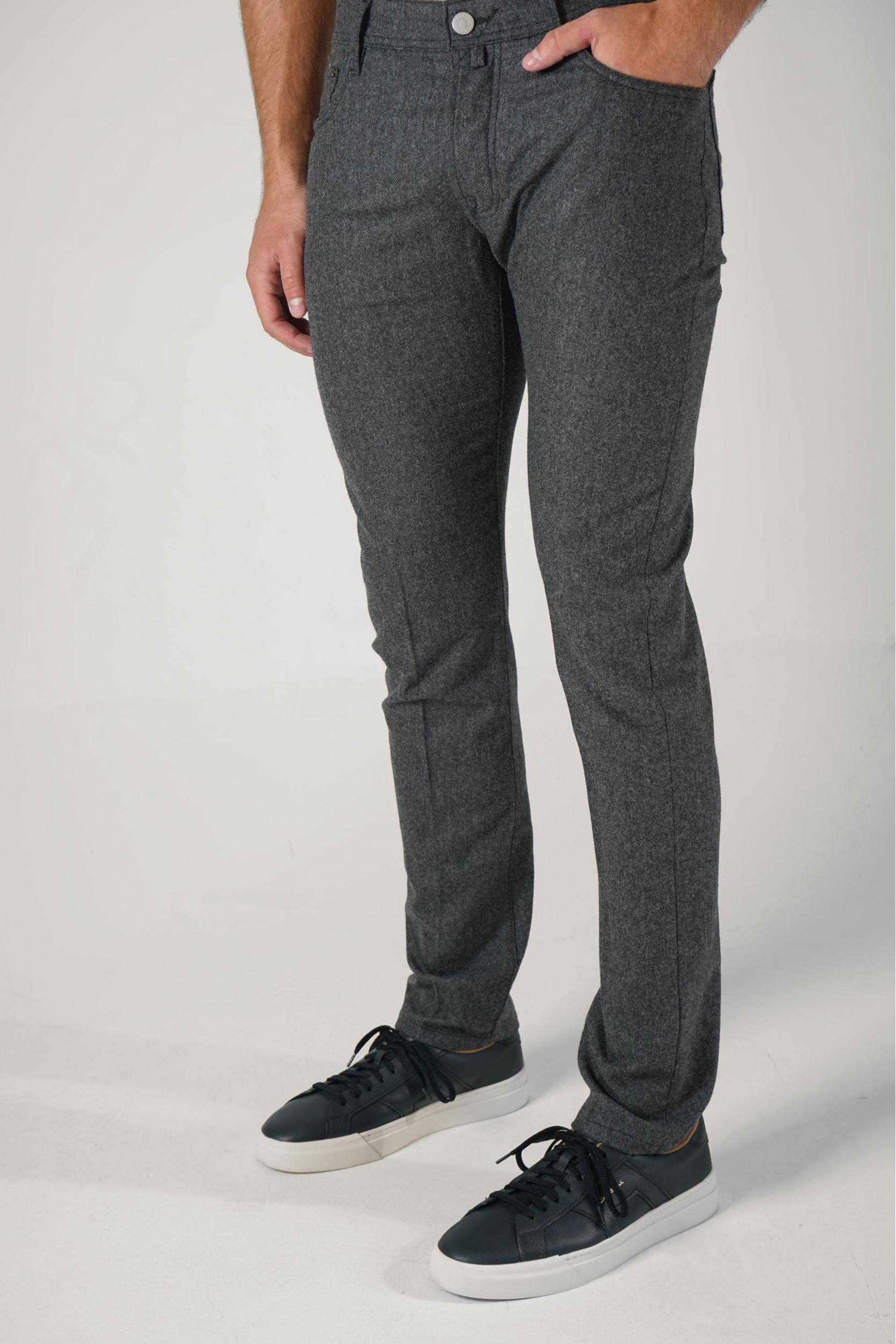 Jacob Cohën Bard Pants Dark Grey