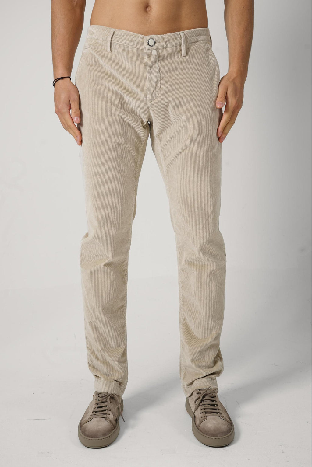 Jacob Cohën Bobby Corduroy Trousers Beige