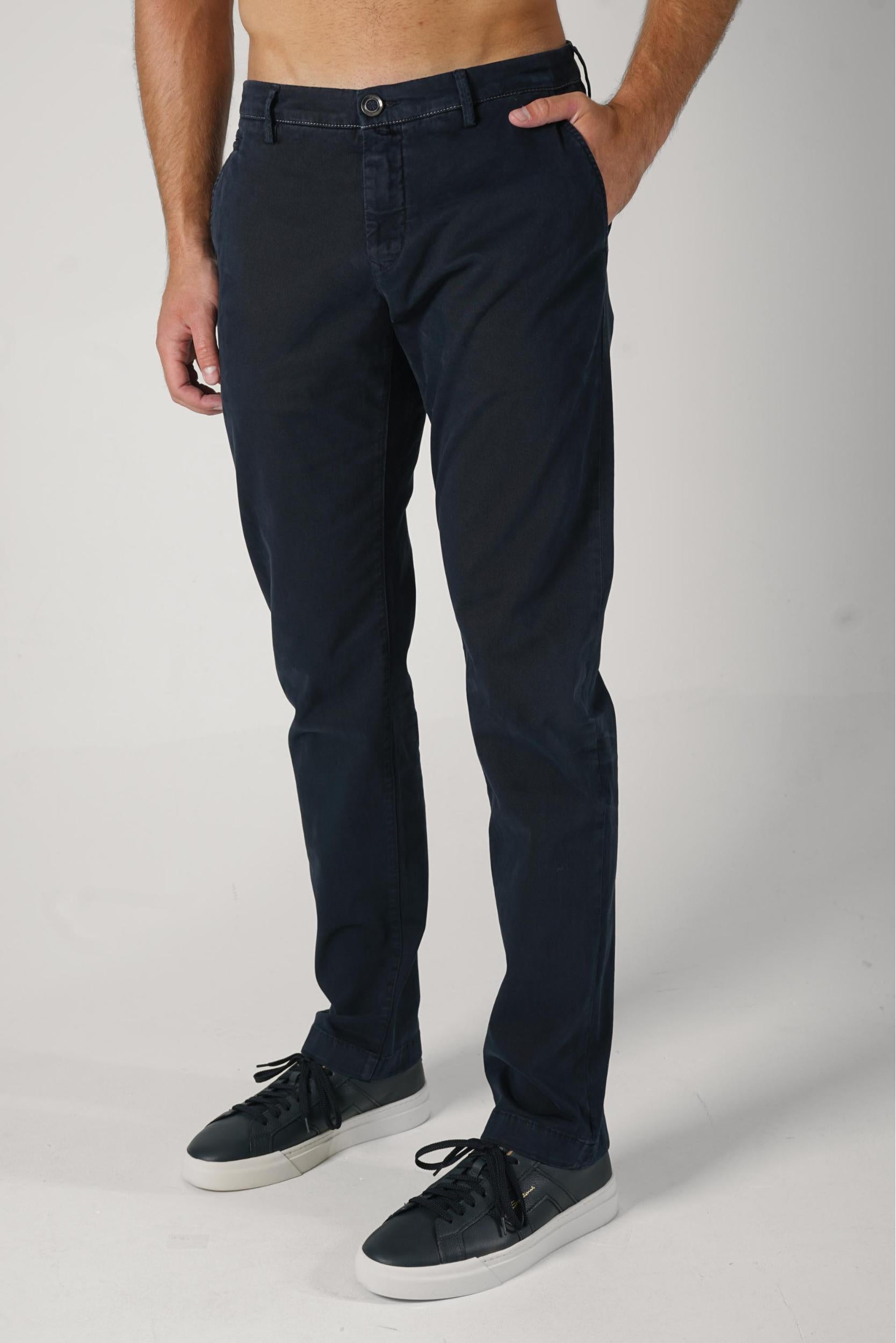 Jacob Cohën Bobby Pants Dark Blue