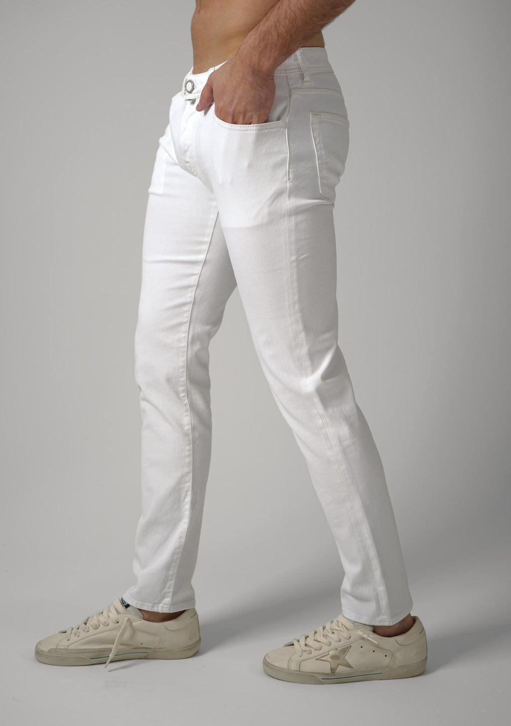 Jacob Cohën Nick Jeans White