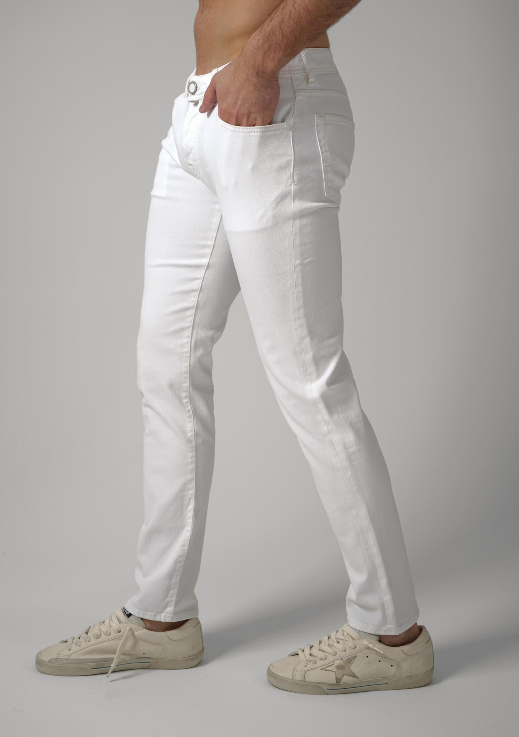 Jacob Cohën Nick Jeans White