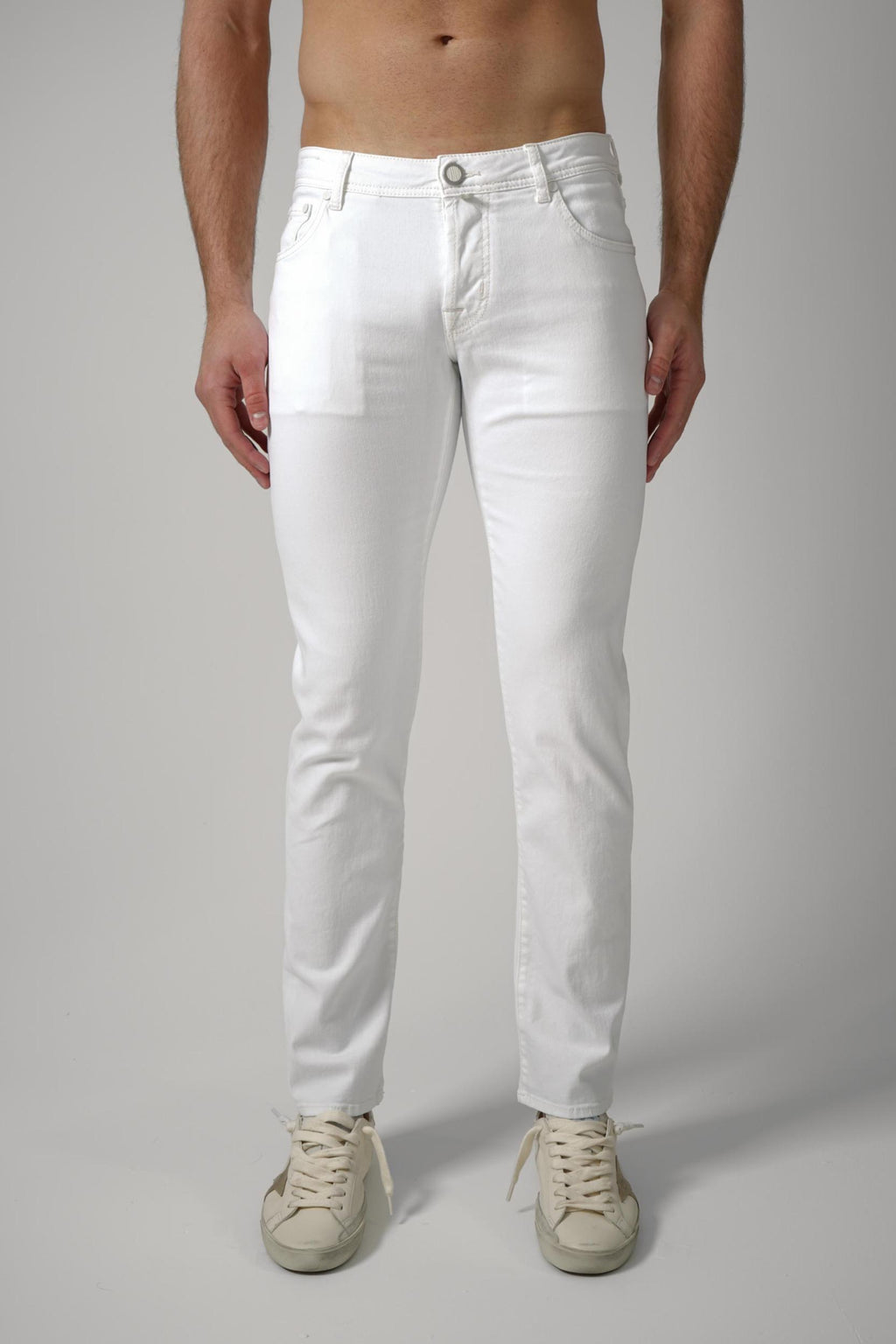 Jacob Cohën Nick Jeans White