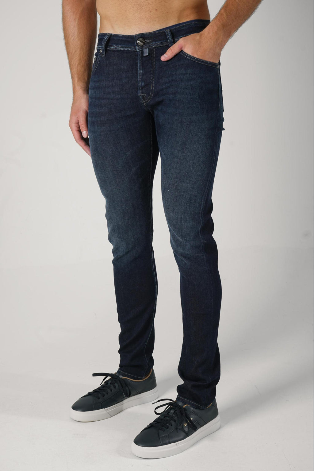Jacob Cohën Nick Slim Jeans Dark Blue