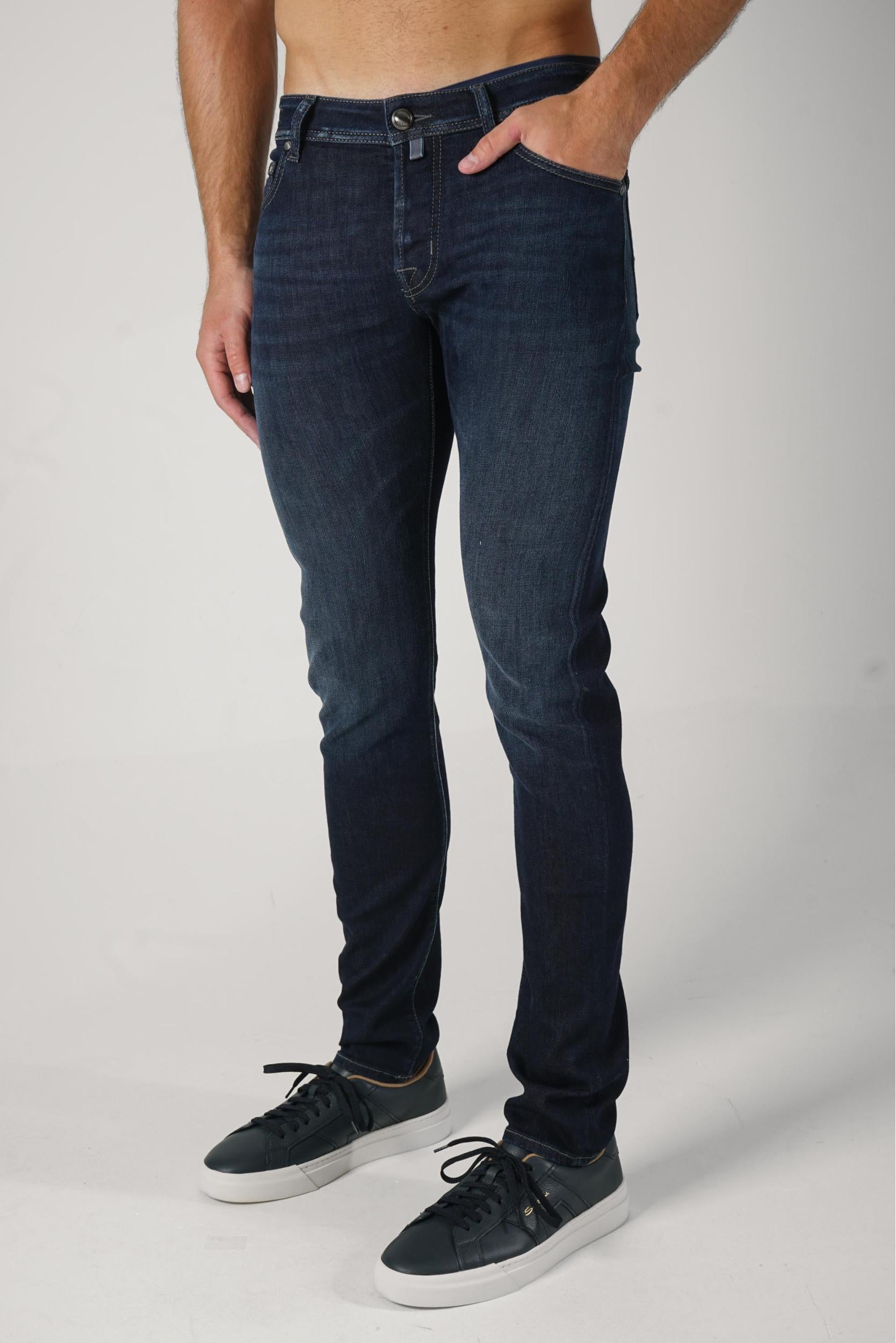 Jacob Cohën Nick Slim Jeans Dark Blue