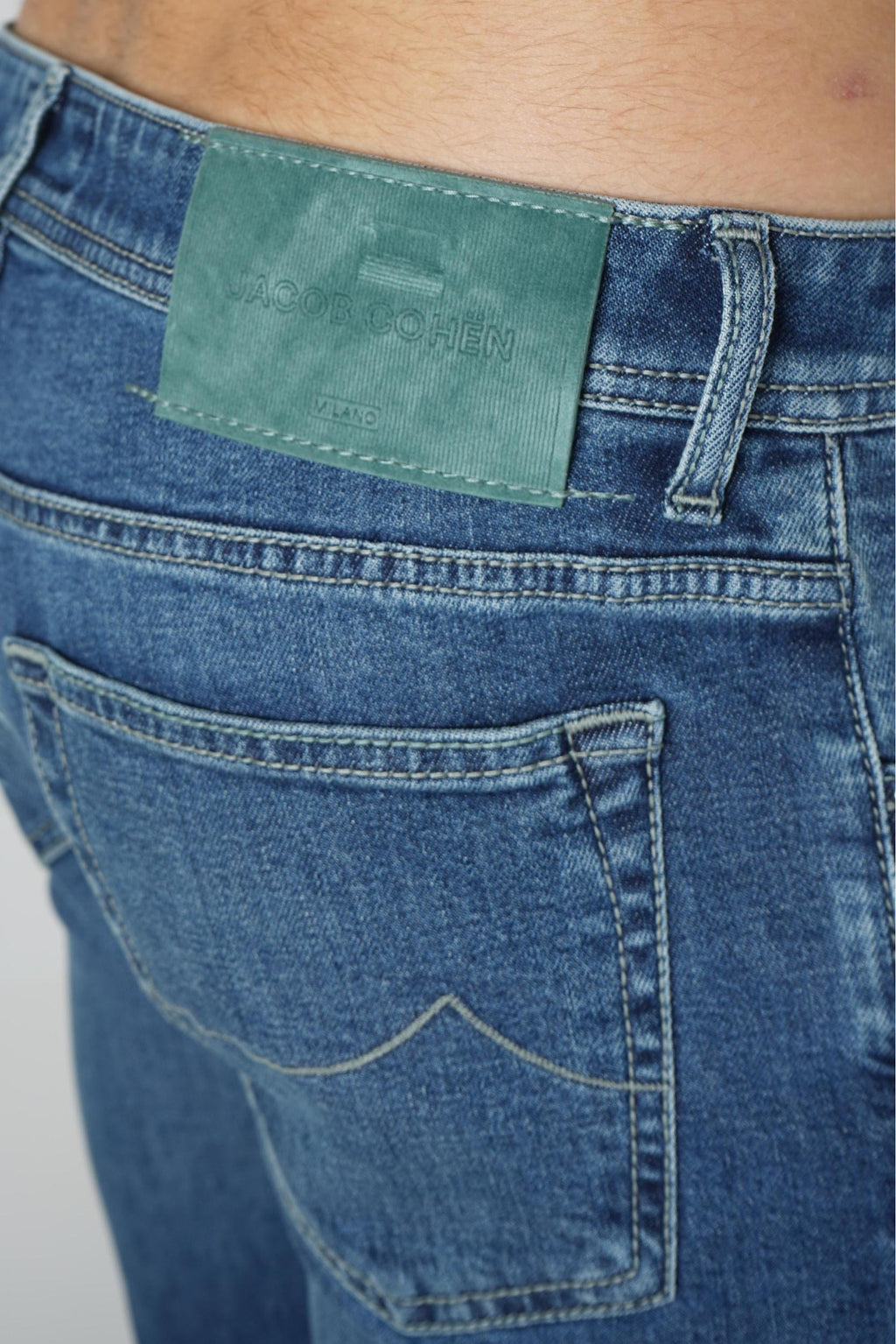 Jacob Cohën Nick Slim Jeans Medium Blue