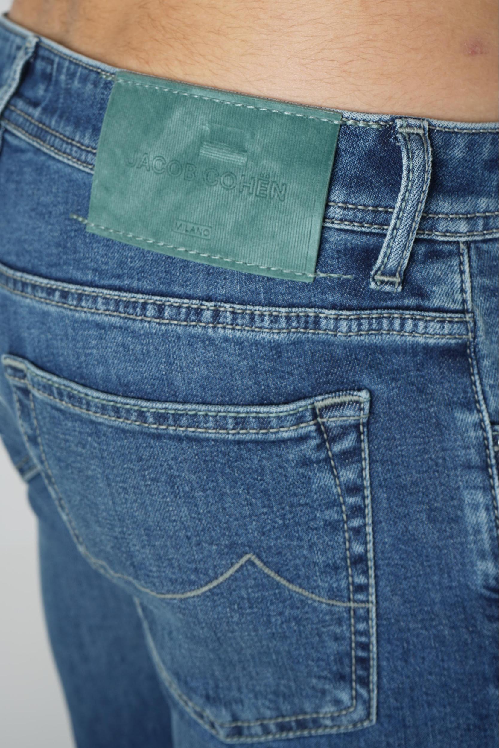 Jacob Cohën Nick Slim Jeans Medium Blue