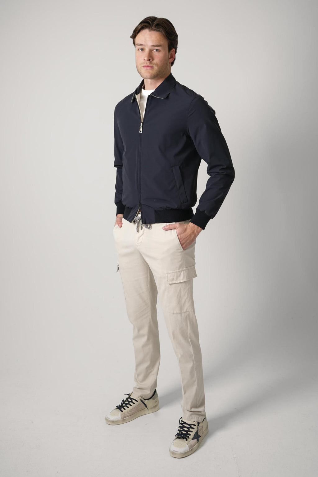 Kired Colin Reversible Jacket Navy/Creme