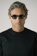 L.G.R. Bold Havana Maculato Sunglasses Blue