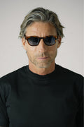 L.G.R. Reunion Havana Blue Gradient Sunglasses Maculato